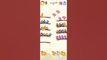 birt sort color game leval 39 #games #birdsortcolor #coloringgames #gaming