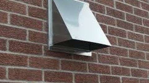 How to stop the exterior vents from making a tapping noise