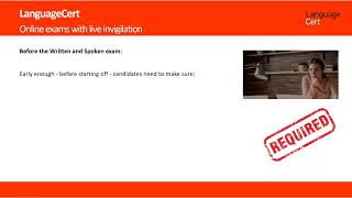 LanguageCert IESOL Online Exams Webinar