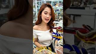 VỎ CHAI RƯỢU THỦY TINH HÌNH CON RỒNG 1 LÍT