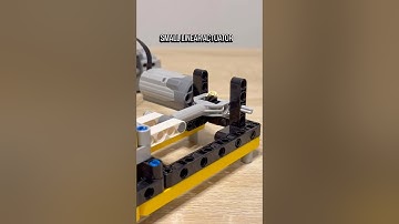 Small VS Large Linear Actuator #lego #legotechnic #mechanism #mechanical #technic #engineering