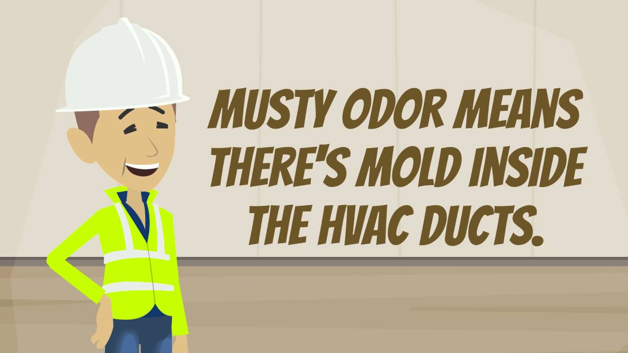 If There's Musty Odor Coming from the Air Vents, Clean the Ducts TIP