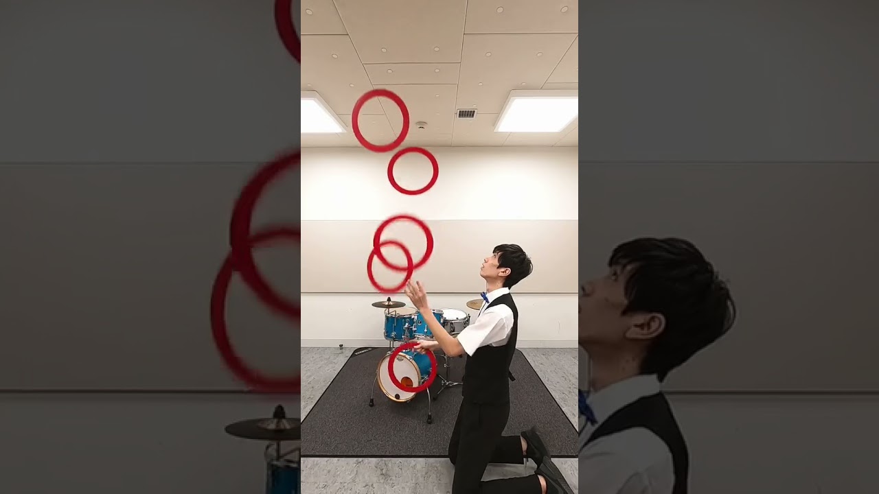 Respect Gaku Juggling & Drumming 😮😍
