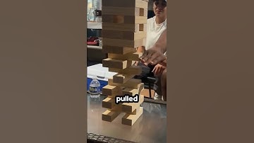 Crazy Jenga Move 😂