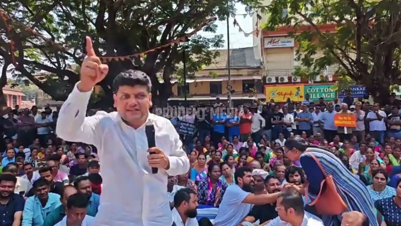 #Watch | What Amit Patkar Said to Minister Vishwajit Rane