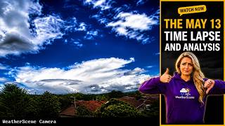 Preston Weather Time lapse & Analysis 13 May 2026  #weather  #time lapse #preston #film