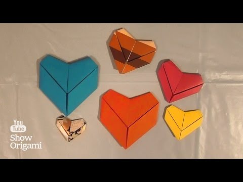 Video: Ako Vyrobiť Srdce V Origami