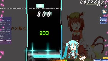 P*Light feat. mow*2 - Homeneko*Sensation[4k Insane]