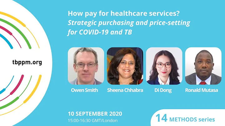 TBPPM webinar | Strategic purchasing and price-setting for COVID-19 and TB