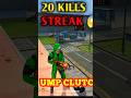 20 Kill Streak With UMP😱 In Training Ground #freefire #shorts #trending #shortsfeed