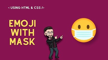 Emoji with Mask using HTML & CSS | Coding Room