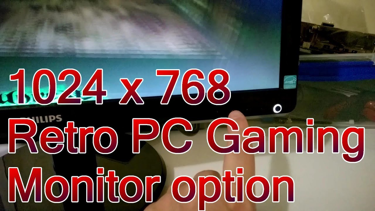 1024 x 768 Monitor Option Retro PC Gaming - YouTube