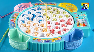 Musical Fishing Game Toy Unboxing and Play | Toy Stories (GR Kids)