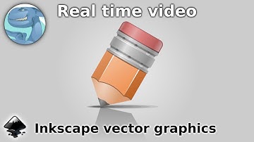 Pencil icon. Vector art with Inkscape.