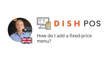DISH POS - How do I add a fixed-price menu?