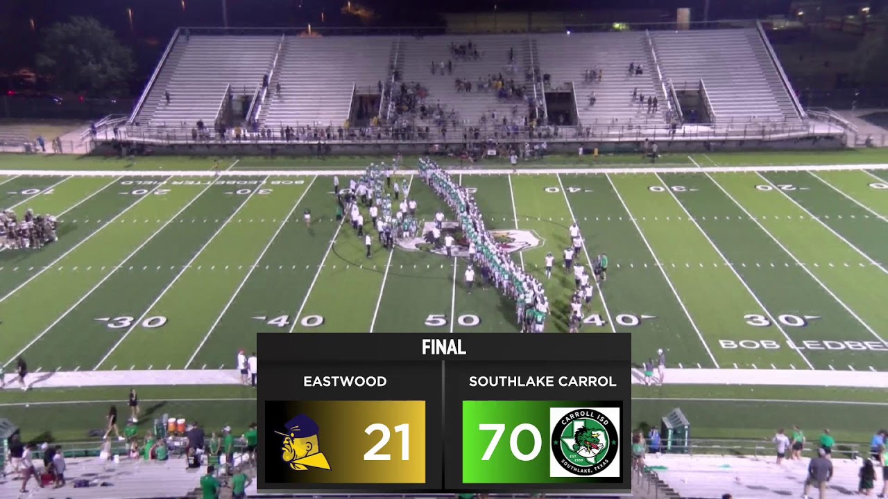 Varsity Football at Southlake Carroll YouTube