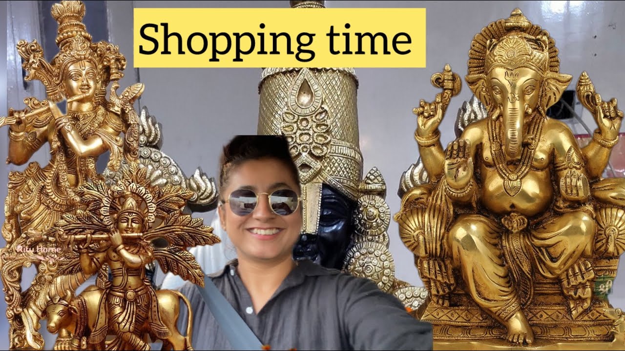 Best brass shop in delhi for god statue 
