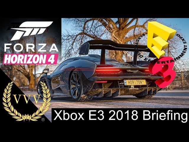 Where was Forza Motorsport 8 at the Xbox E3 2019 Briefing?