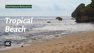 Bali Beach | Soothing Ocean Waves \& Tropical Breeze for Meditation, Sleep \& Deep Calm (2 Hours)