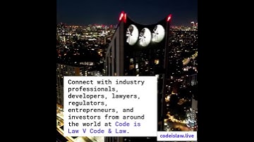 Code is Law V Code and Law Conference 2023 - Trailer