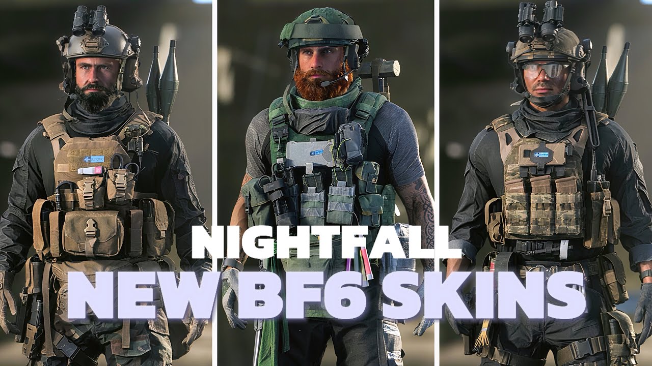 Battlefield 6 Nightfall Update – All New Characters, Skins & Weapon ...