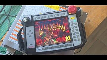 DOOM on the Industrial Robot Denso RC8 / RC8a Scara