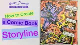 Famous How to Create a Comic Book Storyline. Illustration Techniques with Frank Rodgers Wealth