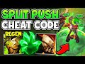 THIS REGEN SINGED BUILD IS ACTUALLY GENIUS! (UNSTOPPABLE SPLIT PUSH POWER)