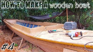 WOODEN BOAT MAKING #4