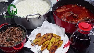 DELICIOUS Family Dinner - Turkey Stew Meal - Chinwe Uzoma Kitchen