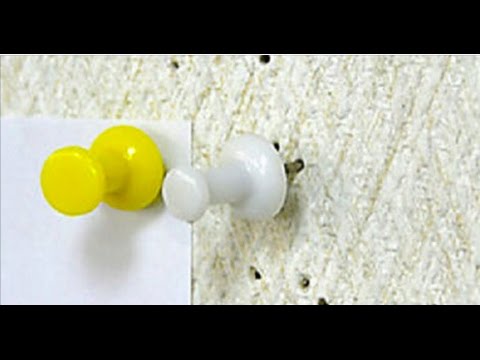 【必見】壁に画鋲で空いた穴ありませんか？その穴を塞ぐ裏技が簡単すぎて目からウロコ