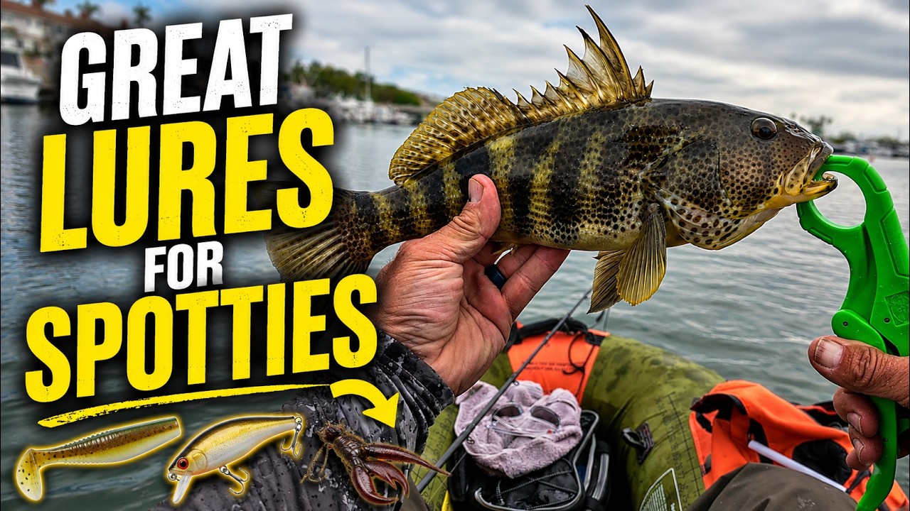 Spotted Bay Bass Lures That Catch Fish!