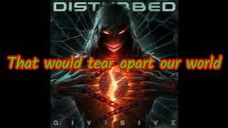 DISTURBED - DON'T TELL ME (Lyric Video)
