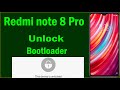 Redmi Note 8 Pro Unlock Bootloader | how to unlock bootloader redmi phone | How to root note 8 pro