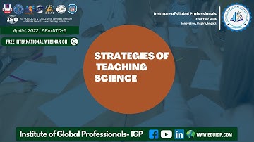 Strategies of Teaching Science