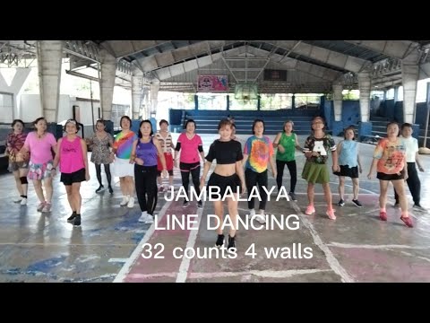 JAMBALAYA | EASY TO FOLLOW LINE DANCE WORKOUT | 32 COUNTS 4 WALLS