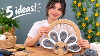 No one will believe these are made of cardboard! 🤯 | 5 amazing DIY craft ideas
