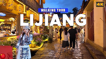 Lijiang, CHINA - Exploring Old Town Of Lijiang Yunnan Jun. 2025 4K Walking Tour