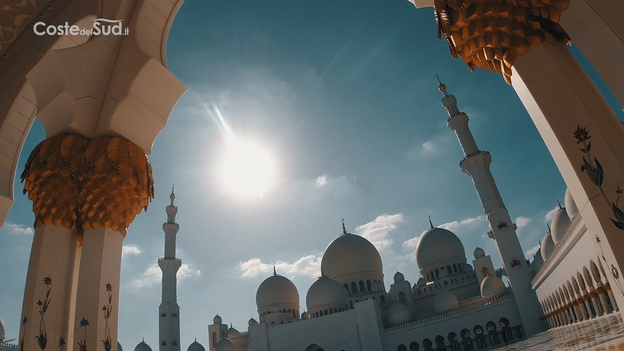Abu Dhabi Sheikh Zayed Mosque La più grande Moschea al Mondo YouTube