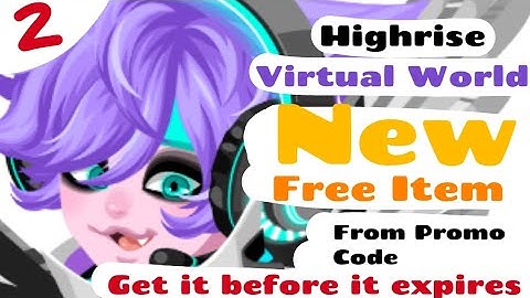 Highrise Virtual World New Promo Code Part 2 (Get it before it expires)