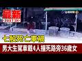 七股死亡車禍 男大生駕車載4人撞死路旁36歲女【最新快訊】