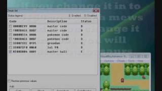 Pokemon cheats for Leaf Green and Fire Red