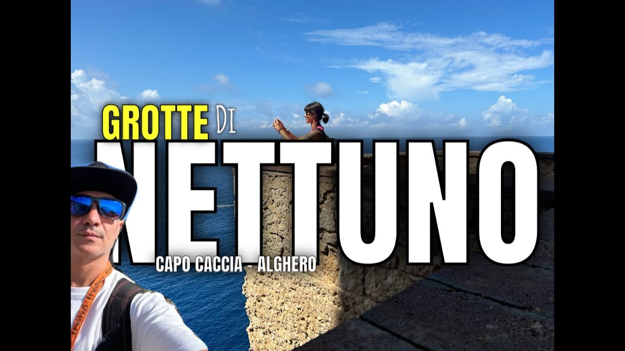 🟢 🌊GROTTE DI NETTUNO🧜‍♂️ - CAPO CACCIA 💙- ALGHERO (SS)   4K