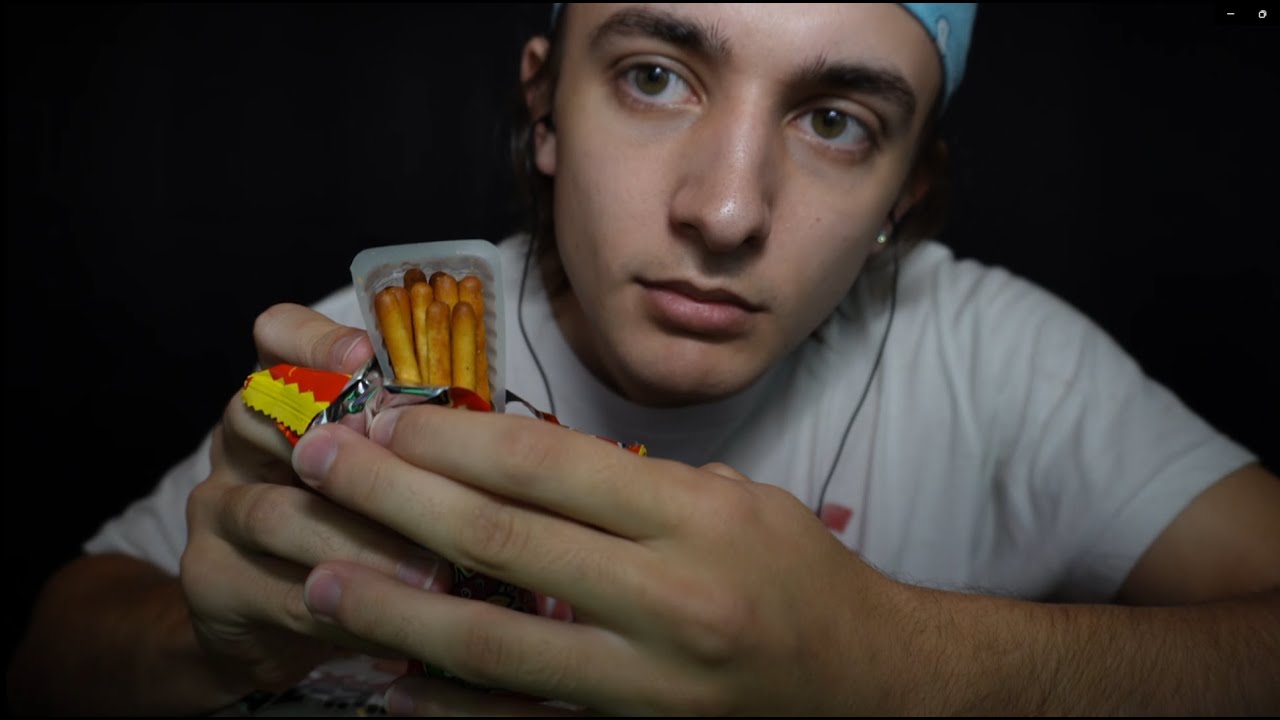 ASMR Trying Japanese snacks