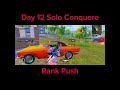Day 12 Solo Conquere Rank Push #bgmi #pubg #shorts