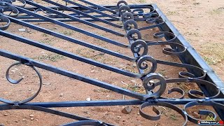 (How to make iron window (window