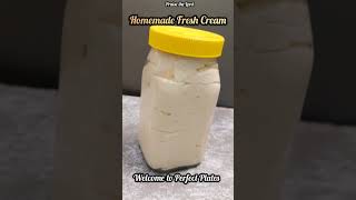 Fresh Cream Milk | Homemade Fresh Cream