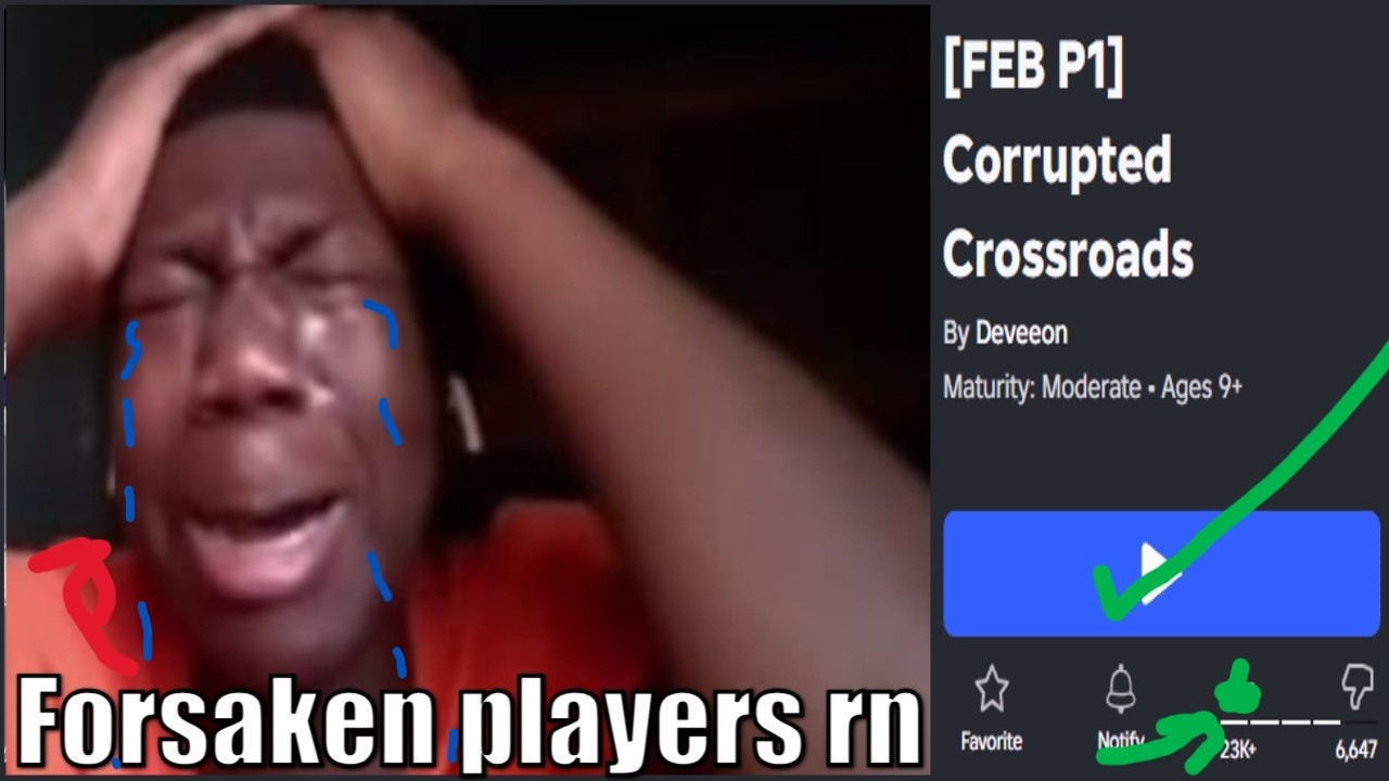 Corrupted Crossroads will REPLACE Forsaken