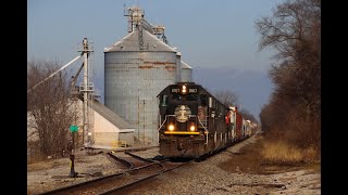 Chasing a 4-Pack of Illinois Central Deathstars on CN A408! (1/3/21)