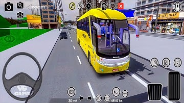Marcopolo Paradiso G7 1200 Drive in New City | Proton Bus Simulator Urbano Android Gameplay